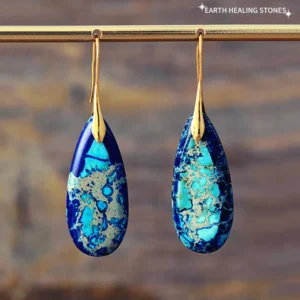Calming Sea Jasper Earrings