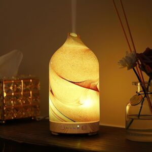 Essential Oil Diffuser Hand Blown Glass Aromatherapy Diffuser