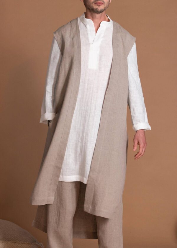 Long Sleeves Linen Tunic Pavel