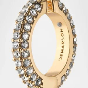 DEMARSON Lili Pavé Ear Cuff